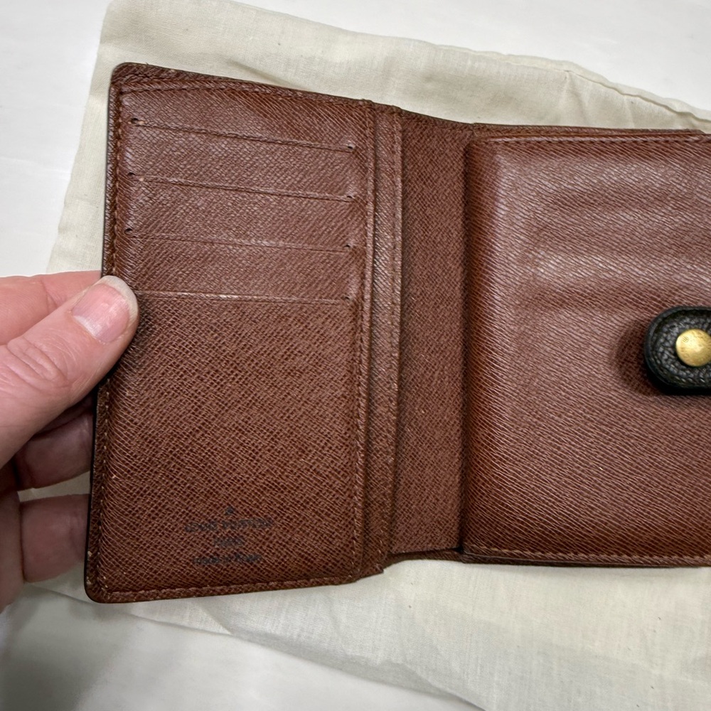 Louis Vuitton Dark Brown Monogram Wallet - Picture 2 of 14